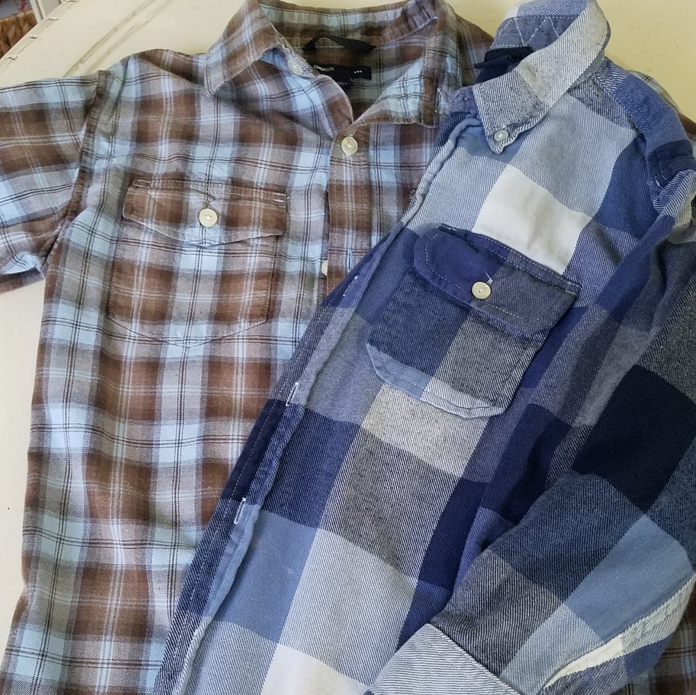 Boy bundle of 2 long sleeve shirts